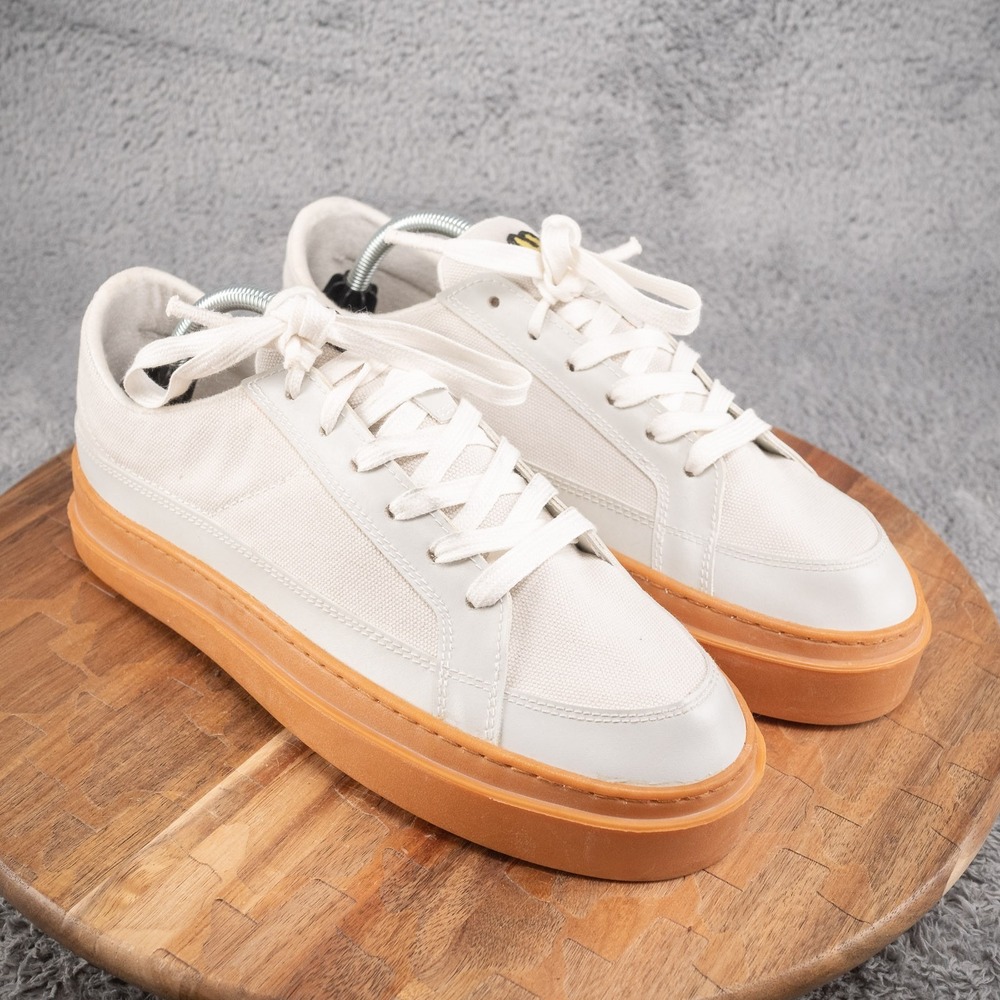 Unless Collective White Sustainable Sneakers Casual Eco Friendly Men's Size 10.5